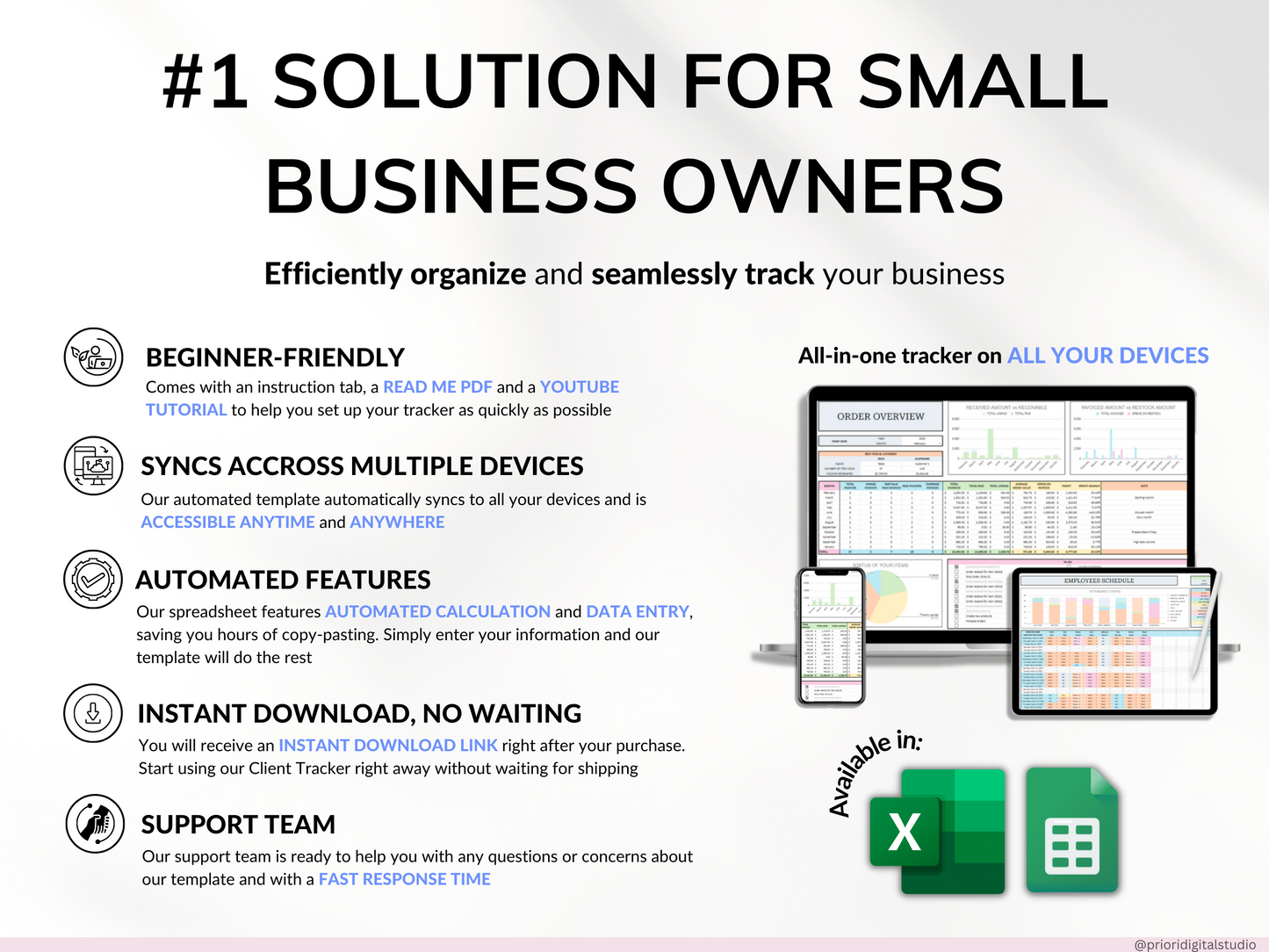 Service Based Small Business Tracker